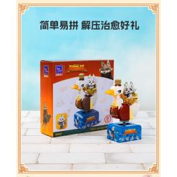 PANTASY 86510 KUNG FU PANDA CRANE SẾU CỦA PO bộ đồ chơi xếp lắp ráp ghép mô hình Movie & Game Phim Và Trò Chơi 300 khối