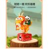 PANTASY 86513 XE KUNG FU PANDA RACCOON BẬC THẦY bộ đồ chơi xếp lắp ráp ghép mô hình Movie & Game Phim Và Trò Chơi 300 khối