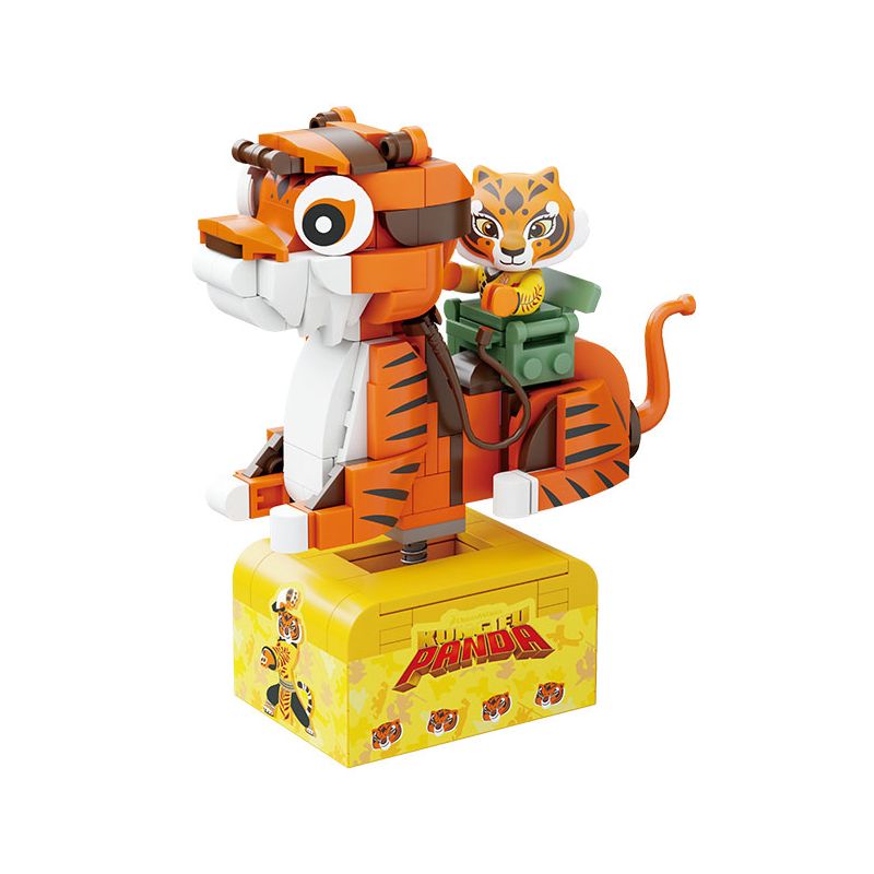 PANTASY 86511 KUNG FU PANDA CRANE TIGER bộ đồ chơi xếp lắp ráp ghép mô hình Movie & Game Phim Và Trò Chơi 300 khối