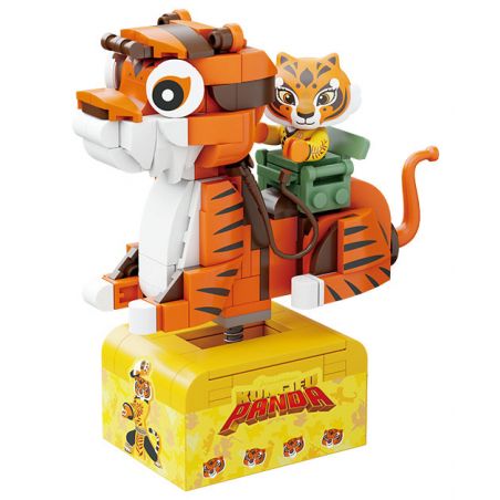 PANTASY 86511 KUNG FU PANDA CRANE TIGER bộ đồ chơi xếp lắp ráp ghép mô hình Movie & Game Phim Và Trò Chơi 300 khối