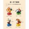 PANTASY 86511 KUNG FU PANDA CRANE TIGER bộ đồ chơi xếp lắp ráp ghép mô hình Movie & Game Phim Và Trò Chơi 300 khối