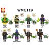 WM 6119 2187 2188 2189 2190 2191 2192 2193 2194 LOKI MINIFIGURE 8 LOẠI bộ đồ chơi xếp lắp ráp ghép mô hình Super Heroes Siêu Nhân Anh Hùng