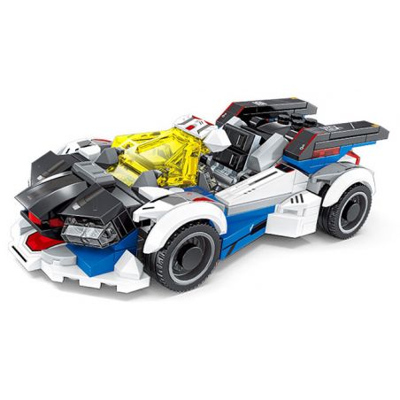 SEMBO 714308 HẠM ĐỘI TUYỆT VỜI XE NGỰA TỰ DO bộ đồ chơi xếp lắp ráp ghép mô hình Racers Đua Tốc Độ 258 khối