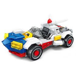 SEMBO 714309 HẠM ĐỘI TUYỆT VỜI XE NGỰA YUANZU bộ đồ chơi xếp lắp ráp ghép mô hình Racers Đua Tốc Độ 243 khối