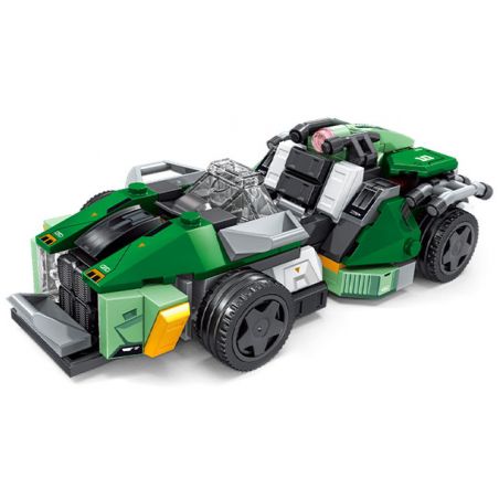 SEMBO 714311 HẠM ĐỘI THÚ VỊ XE NGỰA CHIẾN BINH bộ đồ chơi xếp lắp ráp ghép mô hình Racers Đua Tốc Độ 276 khối