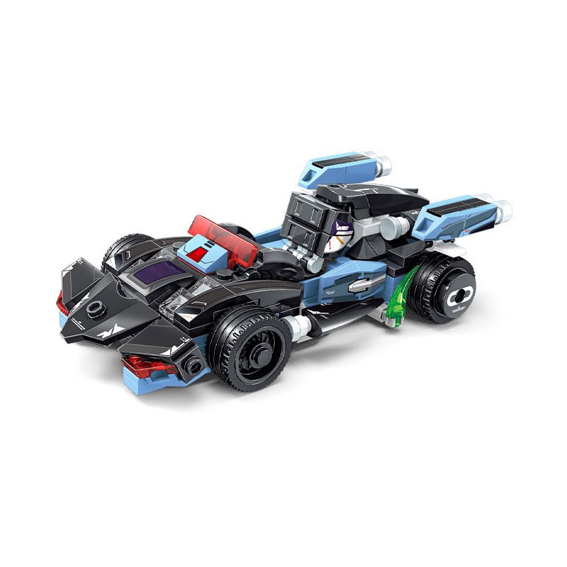 SEMBO 714312 HẠM ĐỘI TUYỆT VỜI BATMOBILE bộ đồ chơi xếp lắp ráp ghép mô hình Racers Đua Tốc Độ 250 khối