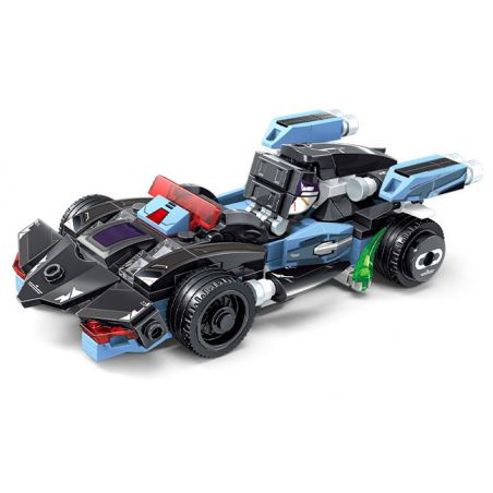 SEMBO 714312 HẠM ĐỘI TUYỆT VỜI BATMOBILE bộ đồ chơi xếp lắp ráp ghép mô hình Racers Đua Tốc Độ 250 khối