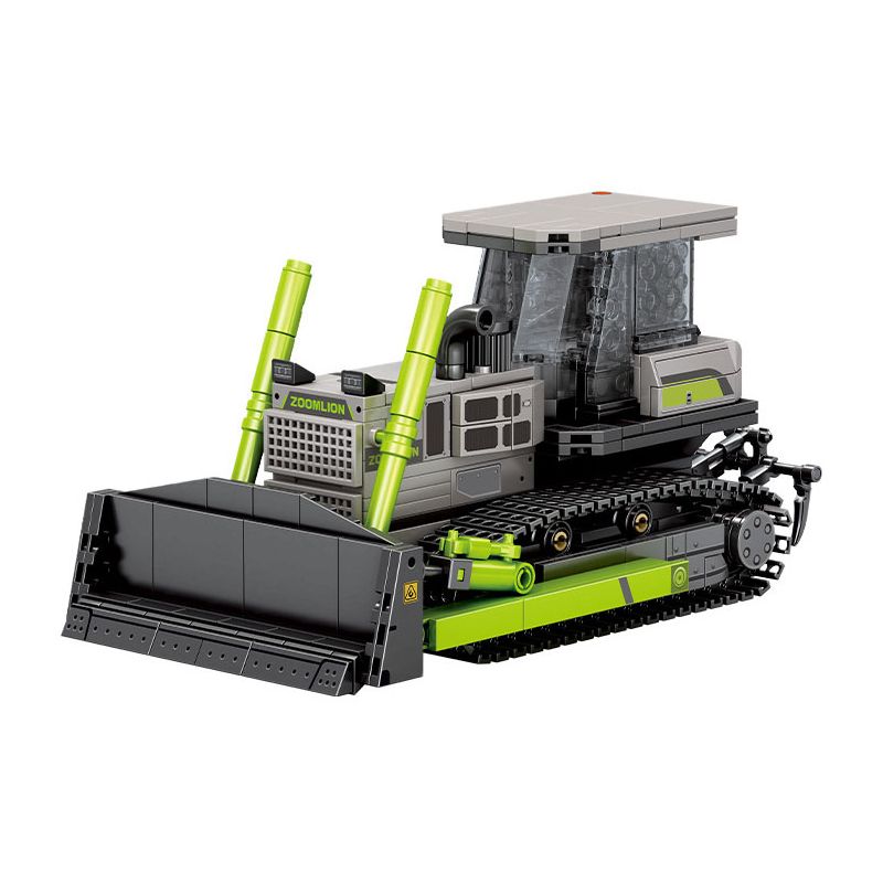 SEMBO 705115 ZOOMLION MÁY ỦI bộ đồ chơi xếp lắp ráp ghép mô hình ZOOMLION BULLDOZER 568 khối