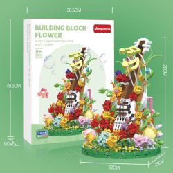 WANGAO 288014 HOA ĐÀN GUITAR bộ đồ chơi xếp lắp ráp ghép mô hình Creator Sáng Tạo