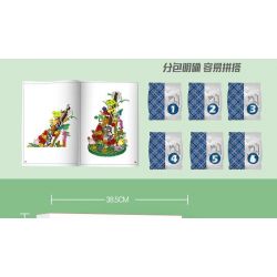 WANGAO 288014 HOA ĐÀN GUITAR bộ đồ chơi xếp lắp ráp ghép mô hình Creator Sáng Tạo