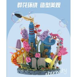 WANGAO 288015 HOA KÈN SAXOPHONE bộ đồ chơi xếp lắp ráp ghép mô hình Creator Sáng Tạo