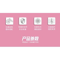 WANGAO 288017 HOA ĐÀN PIANO bộ đồ chơi xếp lắp ráp ghép mô hình Creator Sáng Tạo