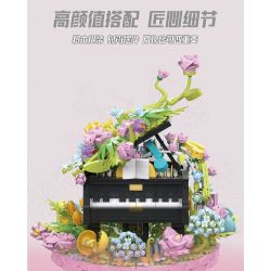 WANGAO 288017 HOA ĐÀN PIANO bộ đồ chơi xếp lắp ráp ghép mô hình Creator Sáng Tạo