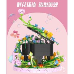 WANGAO 288017 HOA ĐÀN PIANO bộ đồ chơi xếp lắp ráp ghép mô hình Creator Sáng Tạo