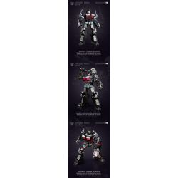 BLOKEES 71155 TRANSFORMERS BEYOND DARK SKYFALL 08 bộ đồ chơi xếp lắp ráp ghép mô hình Movie & Game NEMESIS PRIME Phim Và Trò Chơi