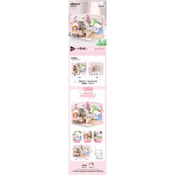 INBRIXX 885001 NẾU LỊCH SỬ LÀ MỘT ĐÀN MÈO PHÒNG CỦA ĐƯỜNG NGUYÊN bộ đồ chơi xếp lắp ráp ghép mô hình Movie & Game Phim Và Trò Chơi 287 khối