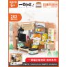 INBRIXX 885005 NẾU LỊCH SỬ LÀ MỘT ĐÀN MÈO PHÒNG RAMEN bộ đồ chơi xếp lắp ráp ghép mô hình Movie & Game Phim Và Trò Chơi 263 khối