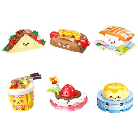 QMAN ENLIGHTEN KEEPPLEY 35017 PINPINLE NHÀ HÀNG KAI KEE bộ đồ chơi xếp lắp ráp ghép mô hình Creator Sáng Tạo