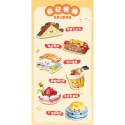 QMAN ENLIGHTEN KEEPPLEY 35017 PINPINLE NHÀ HÀNG KAI KEE bộ đồ chơi xếp lắp ráp ghép mô hình Creator Sáng Tạo