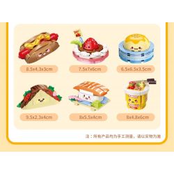 QMAN ENLIGHTEN KEEPPLEY 35017 PINPINLE NHÀ HÀNG KAI KEE bộ đồ chơi xếp lắp ráp ghép mô hình Creator Sáng Tạo