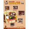 AREA-X AB0036 0036 MR. BEAN PHÒNG KHÁCH CỦA bộ đồ chơi xếp lắp ráp ghép mô hình Movie & Game MR. BEAN LIVING ROOM Phim Và Trò Chơi
