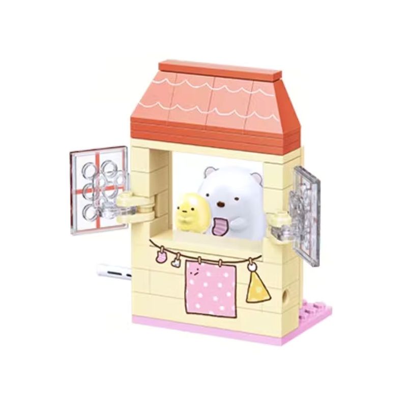 KEEPPLEY K21201 21201 BỆ CỬA SỔ GÓC CỦA FRIENDS GẤU TRẮNG bộ đồ chơi xếp lắp ráp ghép mô hình Movie & Game Phim Và Trò Chơi