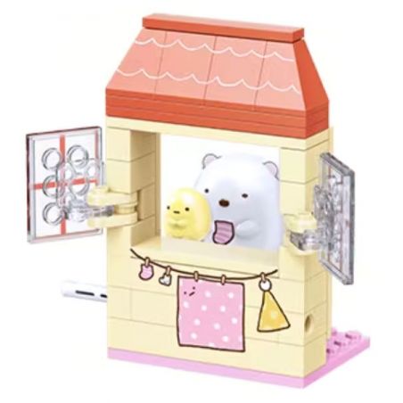 KEEPPLEY K21201 21201 BỆ CỬA SỔ GÓC CỦA FRIENDS GẤU TRẮNG bộ đồ chơi xếp lắp ráp ghép mô hình Movie & Game Phim Và Trò Chơi