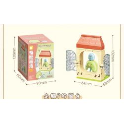 KEEPPLEY K21201 21201 BỆ CỬA SỔ GÓC CỦA FRIENDS GẤU TRẮNG bộ đồ chơi xếp lắp ráp ghép mô hình Movie & Game Phim Và Trò Chơi