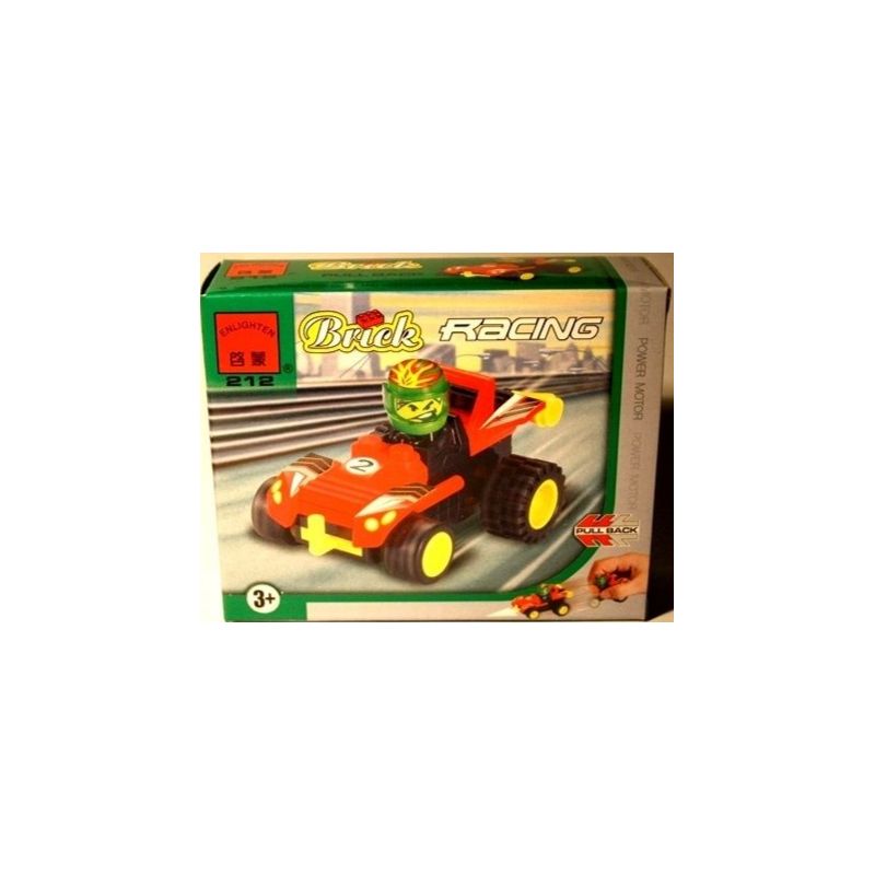 QMAN ENLIGHTEN KEEPPLEY 212 CUỘC ĐUA bộ đồ chơi xếp lắp ráp ghép mô hình Racers RACING Đua Tốc Độ