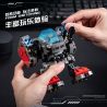 SMALL ANGLE JD022 NGÔI SAO ROBOT CHIẾN HẠM TƯƠNG LAI bộ đồ chơi xếp lắp ráp ghép mô hình FUTURE BATTLESHIP 451 khối