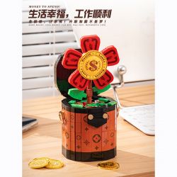 FEMIBOX S2239 2239 CÓ TIỀN ĐỂ TIÊU bộ đồ chơi xếp lắp ráp ghép mô hình 518 khối