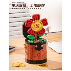 FEMIBOX S2239 2239 CÓ TIỀN ĐỂ TIÊU bộ đồ chơi xếp lắp ráp ghép mô hình 518 khối