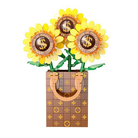 FEMIBOX S2240 2240 NHÌN VÀO TIỀN bộ đồ chơi xếp lắp ráp ghép mô hình 637 khối