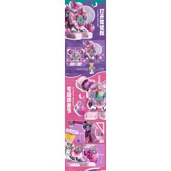 FEMIBOX S2286 2286 S2223 2223 S2287 2287 MÁY THỎ DỄ THƯƠNG bộ đồ chơi xếp lắp ráp ghép mô hình CUTE BUNNY MECH 357 khối