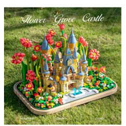 FEMIBOX S2238 2238 LÂU ĐÀI HUALIN bộ đồ chơi xếp lắp ráp ghép mô hình GARDEN CASTLE 1031 khối