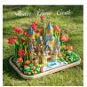 FEMIBOX S2238 2238 LÂU ĐÀI HUALIN bộ đồ chơi xếp lắp ráp ghép mô hình GARDEN CASTLE 1031 khối