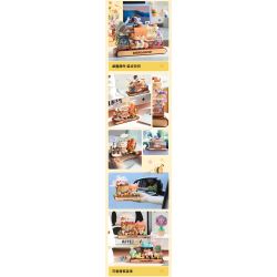 FEMIBOX S2311 2311 HỘP THƠM NƯỚC SỐT THỊT MỤC VỤ bộ đồ chơi xếp lắp ráp ghép mô hình RORO JUMP 359 khối