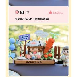 FEMIBOX S2308 2308 HỘP HƯƠNG LIỆU BOLOGNESE KHU VƯỜN bộ đồ chơi xếp lắp ráp ghép mô hình RORO JUMP 423 khối