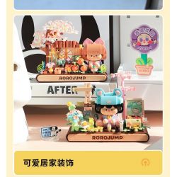 FEMIBOX S2308 2308 HỘP HƯƠNG LIỆU BOLOGNESE KHU VƯỜN bộ đồ chơi xếp lắp ráp ghép mô hình RORO JUMP 423 khối