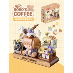 FEMIBOX S2310 2310 HỘP HƯƠNG LIỆU SỐT THỊT MÁY PHA CÀ PHÊ bộ đồ chơi xếp lắp ráp ghép mô hình RORO JUMP 343 khối