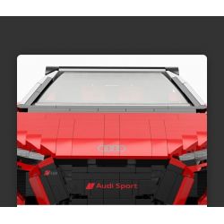 RASTAR 93800-Y 93800 AUDI R8 SPYDER tỷ lệ 1:14 bộ đồ chơi xếp lắp ráp ghép mô hình Speed Champions Racing Cars Đua Xe Công Thức 1440 khối