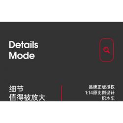 RASTAR 93800-Y 93800 AUDI R8 SPYDER tỷ lệ 1:14 bộ đồ chơi xếp lắp ráp ghép mô hình Speed Champions Racing Cars Đua Xe Công Thức 1440 khối