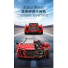 RASTAR 93800-Y 93800 AUDI R8 SPYDER tỷ lệ 1:14 bộ đồ chơi xếp lắp ráp ghép mô hình Speed Champions Racing Cars Đua Xe Công Thức 1440 khối