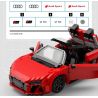 RASTAR 93800-Y 93800 AUDI R8 SPYDER tỷ lệ 1:14 bộ đồ chơi xếp lắp ráp ghép mô hình Speed Champions Racing Cars Đua Xe Công Thức 1440 khối