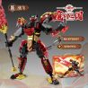 Kazi KY8097 8097 non  PHÉP THUẬT TAM QUỐC ZHANG FEI SHU MECHA bộ đồ chơi xếp lắp ráp ghép mô hình 378 khối