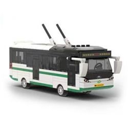 YANGCHENGTONG S09101-2206 2206 S091012206 09101-2206 non  XE BUÝT QUẢNG CHÂU DIANSHA bộ đồ chơi xếp lắp ráp ghép mô hình City Thành Phố