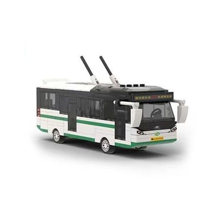 YANGCHENGTONG S09101-2206 2206 S091012206 09101-2206 non  XE BUÝT QUẢNG CHÂU DIANSHA bộ đồ chơi xếp lắp ráp ghép mô hình City Thành Phố