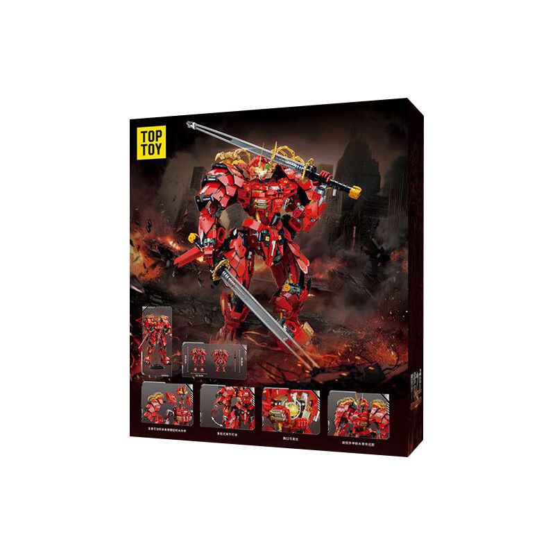 TOP TOY TC2406 2406 HIỆU ỨNG TỔ TIÊN TIGER MECHA CỦA KAI bộ đồ chơi xếp lắp ráp ghép mô hình Movie & Game Phim Và Trò Chơi 1500 khối