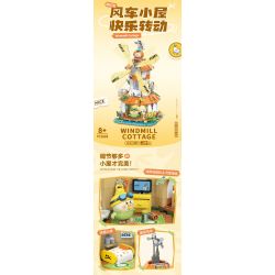 TOP TOY TC2026 2026 VẸT NHỎ BEBE NGOẠI Ô THIÊN ĐƯỜNG HỐ CÂY bộ đồ chơi xếp lắp ráp ghép mô hình Movie & Game Phim Và Trò Chơi 640 khối