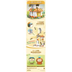 TOP TOY TC2027 2027 VẸT NHỎ BEBE NGOẠI Ô NGÔI NHÀ TRÊN CÂY PHIÊU LƯU bộ đồ chơi xếp lắp ráp ghép mô hình Movie & Game Phim Và Trò Chơi 660 khối